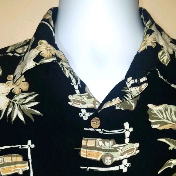 Knightbridge Hawaiian button up shirt - Picture 2 of 7